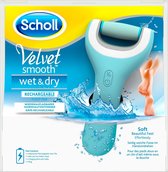 Scholl Velvet Smooth Rechargeable Foot File Wet & Dry - Démarreur - 1 pièce