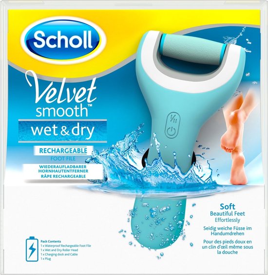 Scholl Velvet Smooth Voetvijl Wet & Dry