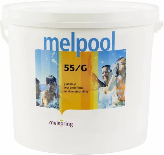 Melpool 55 / G granulés 5 kg Chlore Jacuzzi Melpool Jacuzzi