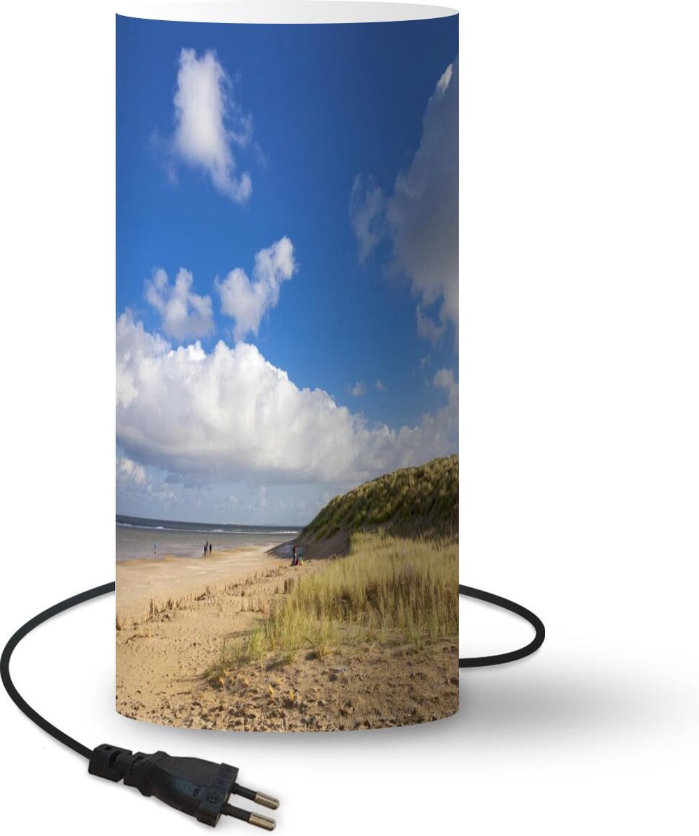 Lamp - Nachtlampje - Tafellamp slaapkamer - Strand - Natuur - Vuurtoren - 54 cm hoog - Ø24.8 cm - Inclusief LED lamp