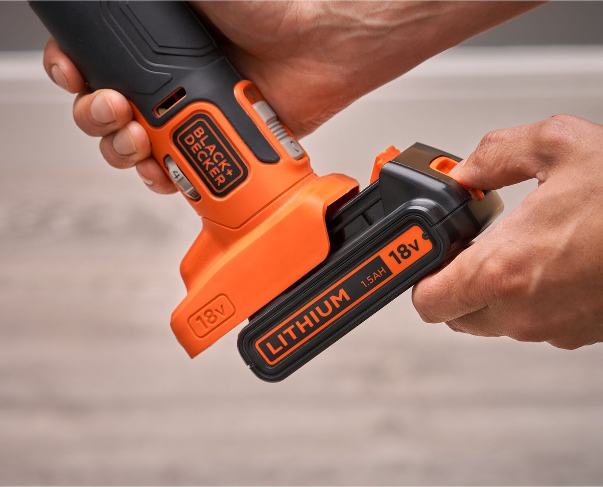 BLACK+DECKER 18V Multitool: veelzijdig en compact gereedschap thumbnail 4