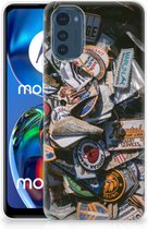 Silicone Hoesje Motorola Moto E32 GSM Hoesje Badges