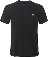 Fred Perry - T-Shirt Zwart M3519 - Heren - Maat S - Modern-fit