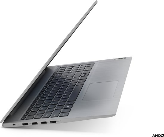Lenovo IdeaPad 3 15ADA05 AMD Ryzen™ 3 3250U Laptop 39,6 cm (15.6") Full HD 8 GB DDR4-SDRAM 512 GB SSD Wi-Fi 5 (802.11ac) Windows 10 Home Grijs, Platina