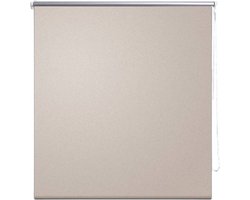 vidaXL - Rolgordijn - verduisterend - 64,4 - x - 120 - cm - stofbreedte - 60 - cm - beige