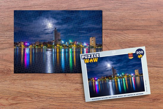 Puzzel Hanoi Skyline