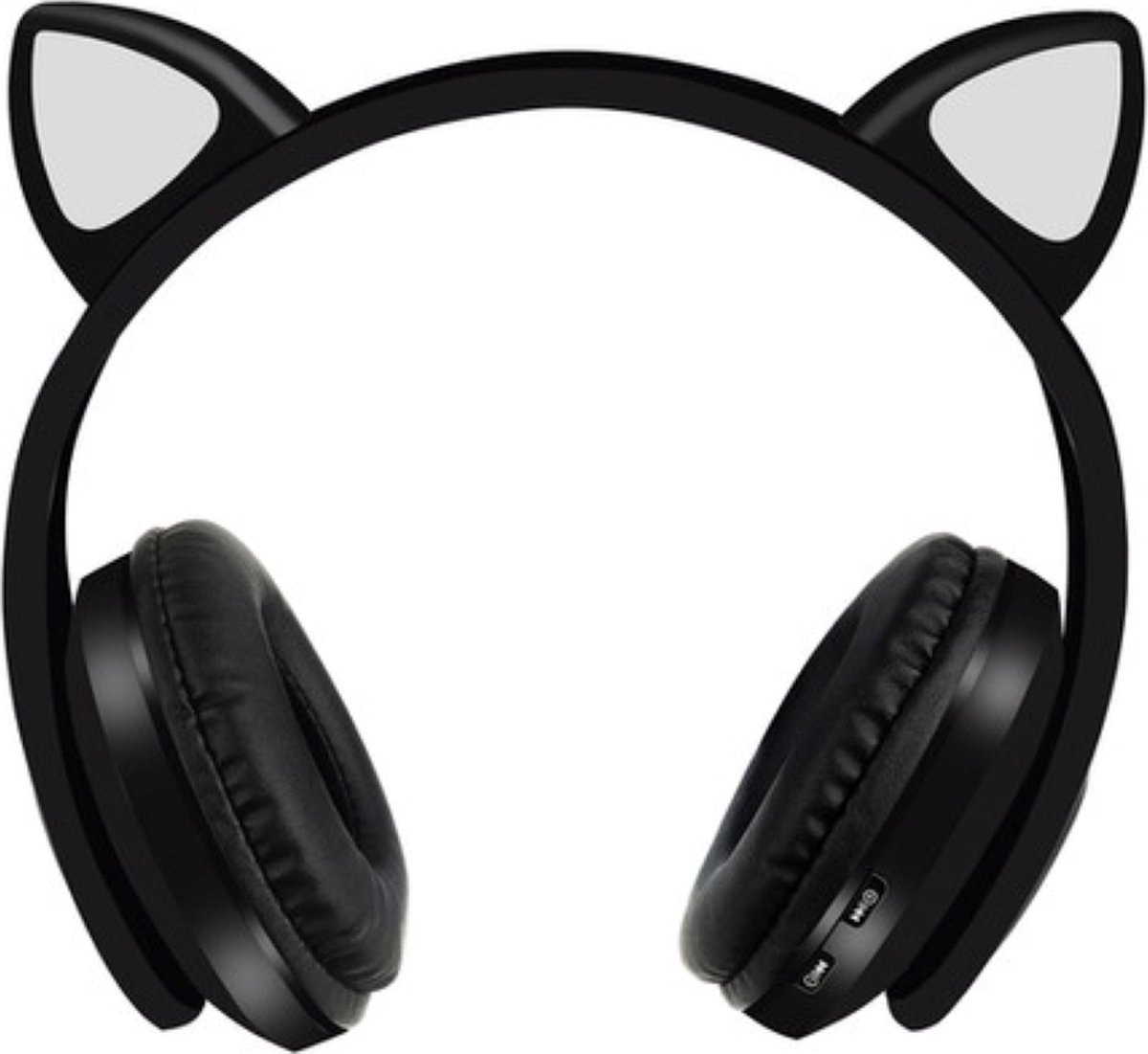 Oneiro's Luxe Wireless headphones with cat ears - black