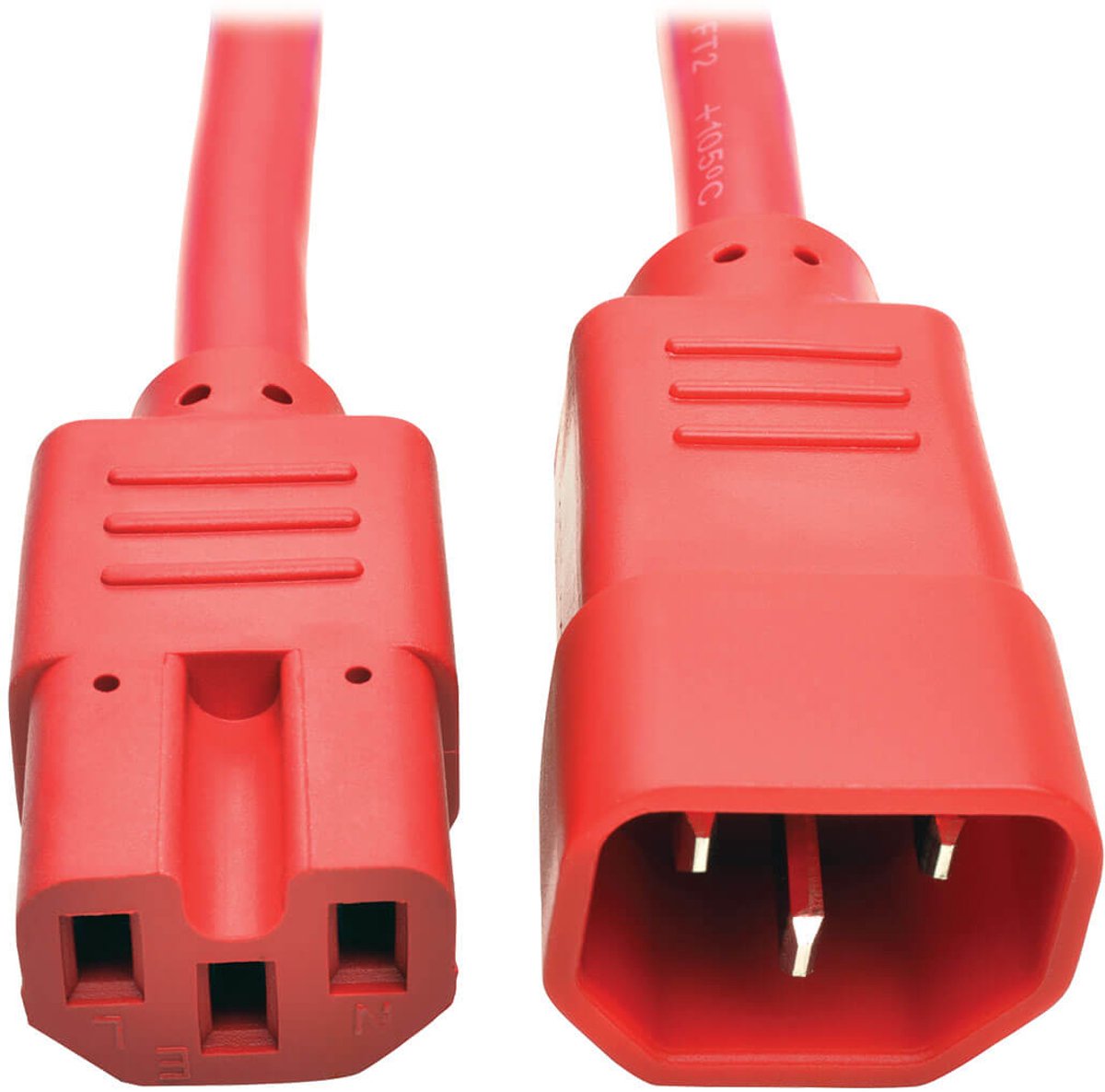 Tripp Lite P018-003-ARD electriciteitssnoer Rood 0,9 m C14 stekker C15 stekker
