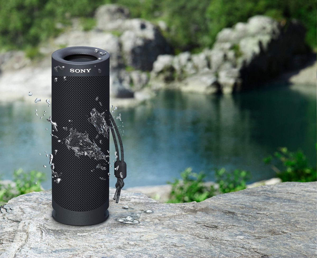 Hermitshell Hartschalenkoffer Für Sony SRS-XB23 – Schwarz, EVA, Schützt Vor Stößen & Kratzern