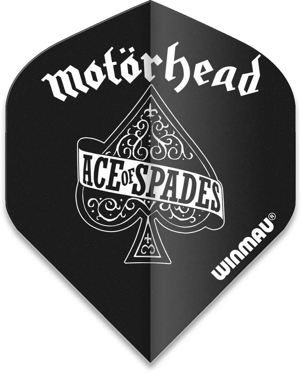 WINMAU - Rock Legends: Motörhead Ace of Spades Dartvluchten - 1 set per pakket (3 vluchten in totaal)