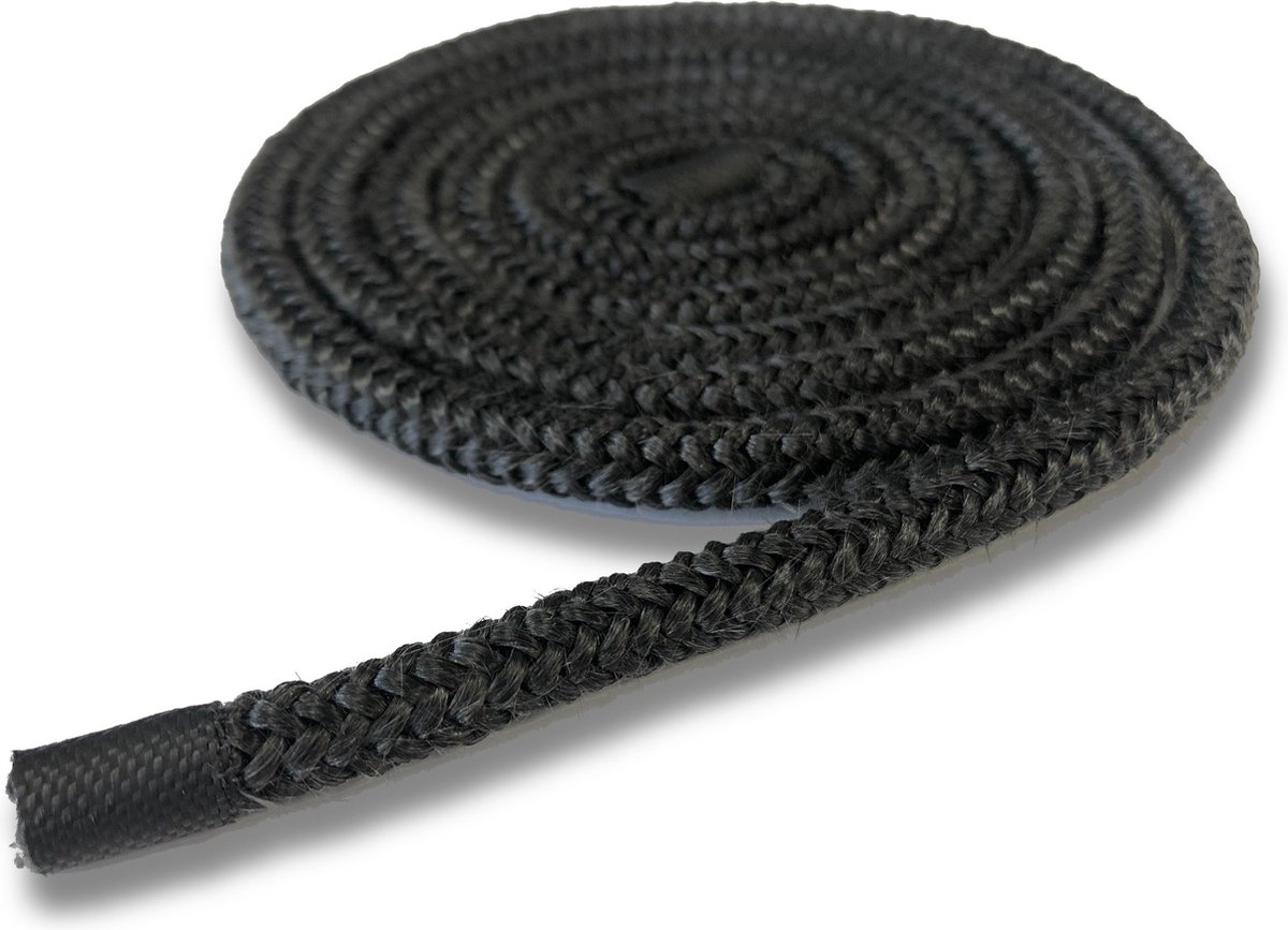 ø 6 mm x 1.25 m zwart kachelkoord rond 550 ° C