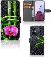 Wallet Book Case OPPO Reno 8 Lite | OnePlus Nord N20 Hoesje Orchidee