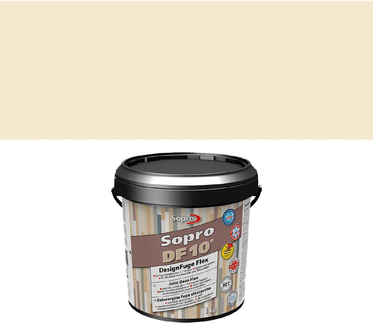 Sopro DF10 Voegmortel Designvoeg Flex 1 kg Lichtbeige nr 29