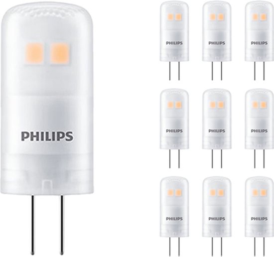 En team Superioriteit Uitgebreid Voordeelpak 10x Philips CorePro LEDcapsule LV G4 1W 830 120lm | Warm Wit -  Replace 10W | bol.com