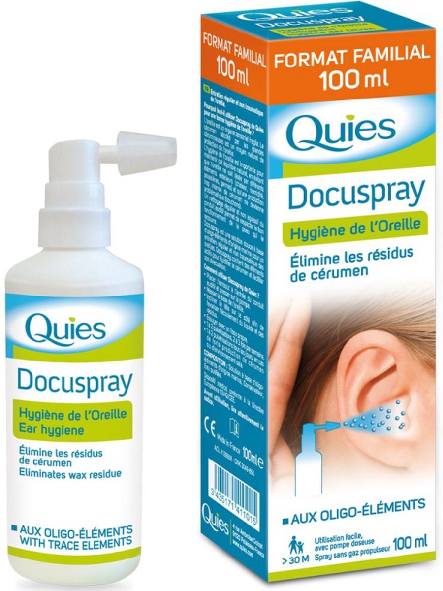 Goedkoopste Docuspray Oorspray van Quies