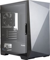 Zalman Z1 Iceberg - mATX Mid Tower PC Case/ Pre-installed fan : 2 x 120mm fan in front & 1 x 120mm fan in rear/ Support up to 240mm radiator at front/Top/ Drive bays : 2 x 2.5/3.5 & 3 x 2.5/ Tempered glass on left side/Black