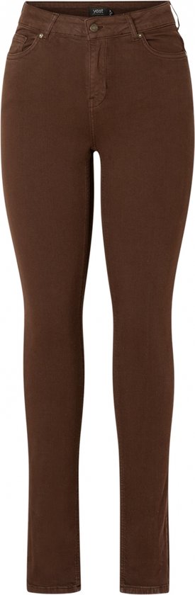 YESTA Mella Essential Pants - Rouge Marron - taille 3(52)