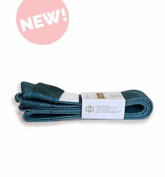Love Generation - Yogamat Draagriem - Green Leaves van Love Generation — afbeelding 2
