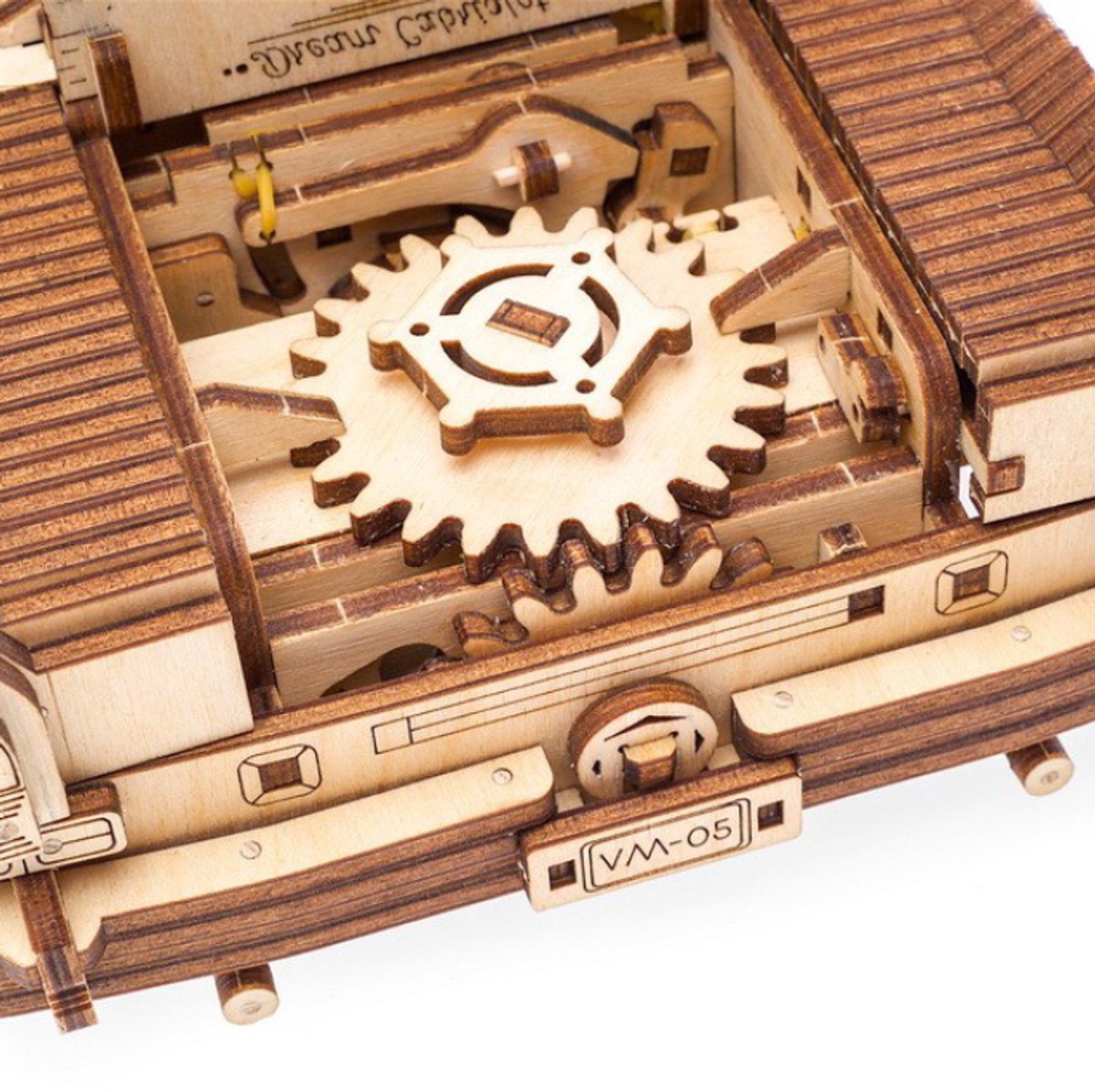 UGEARS Houten 3D Model - Droomcabriolet VM-05 — afbeelding 12