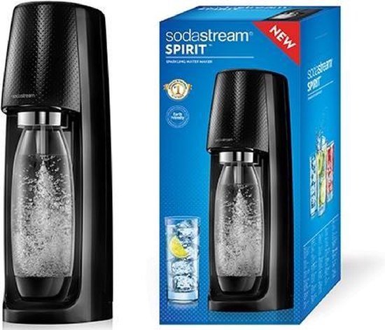 SODASTREAM Spirit One Touch Zwart
