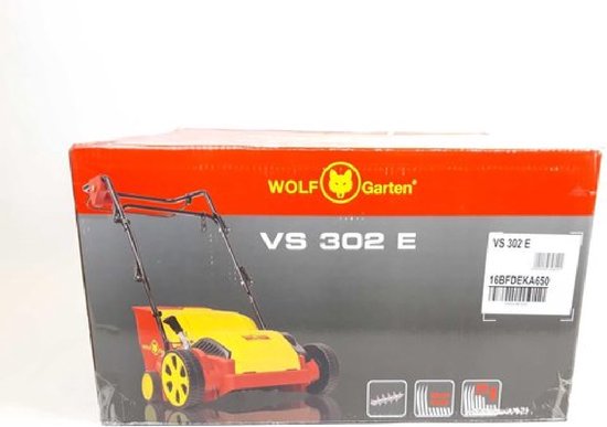 WOLFGarten Elektrische verticuteermachine VS 302 E werkbreedte 30 cm