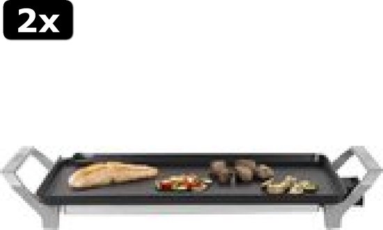 Prncess Table Chef Pure Black 103026 - Gourmet - Grll & Bakplaat