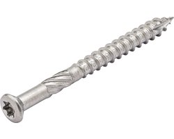 Proftec potdekselschroef 4x50mm - lenskop - RVS/410 - deeldraad - T20 (Per 200 stuks)