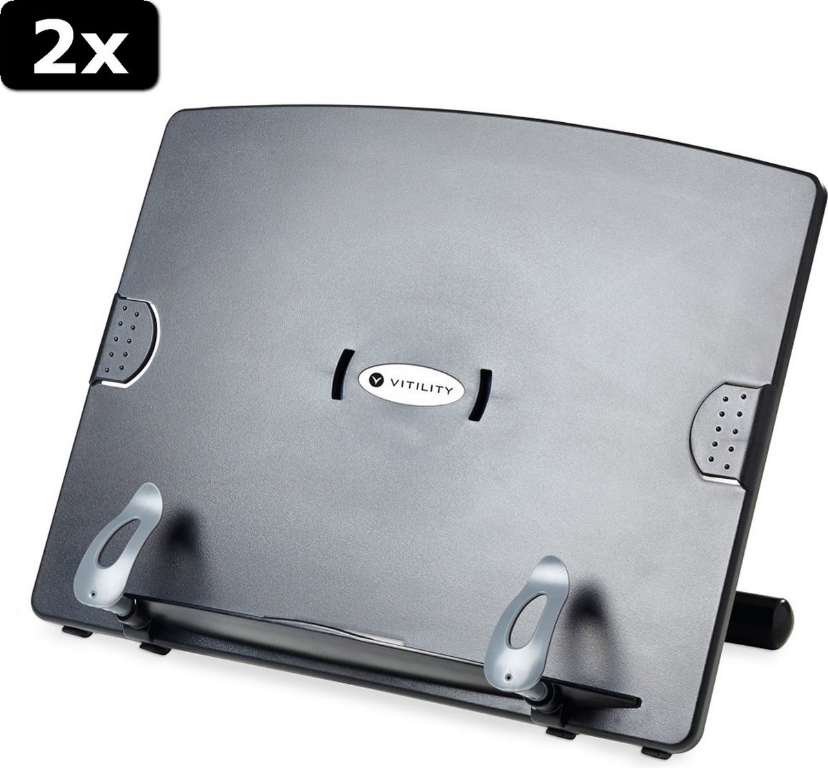 2x Vitility VIT-70410260 Boekenstandaard