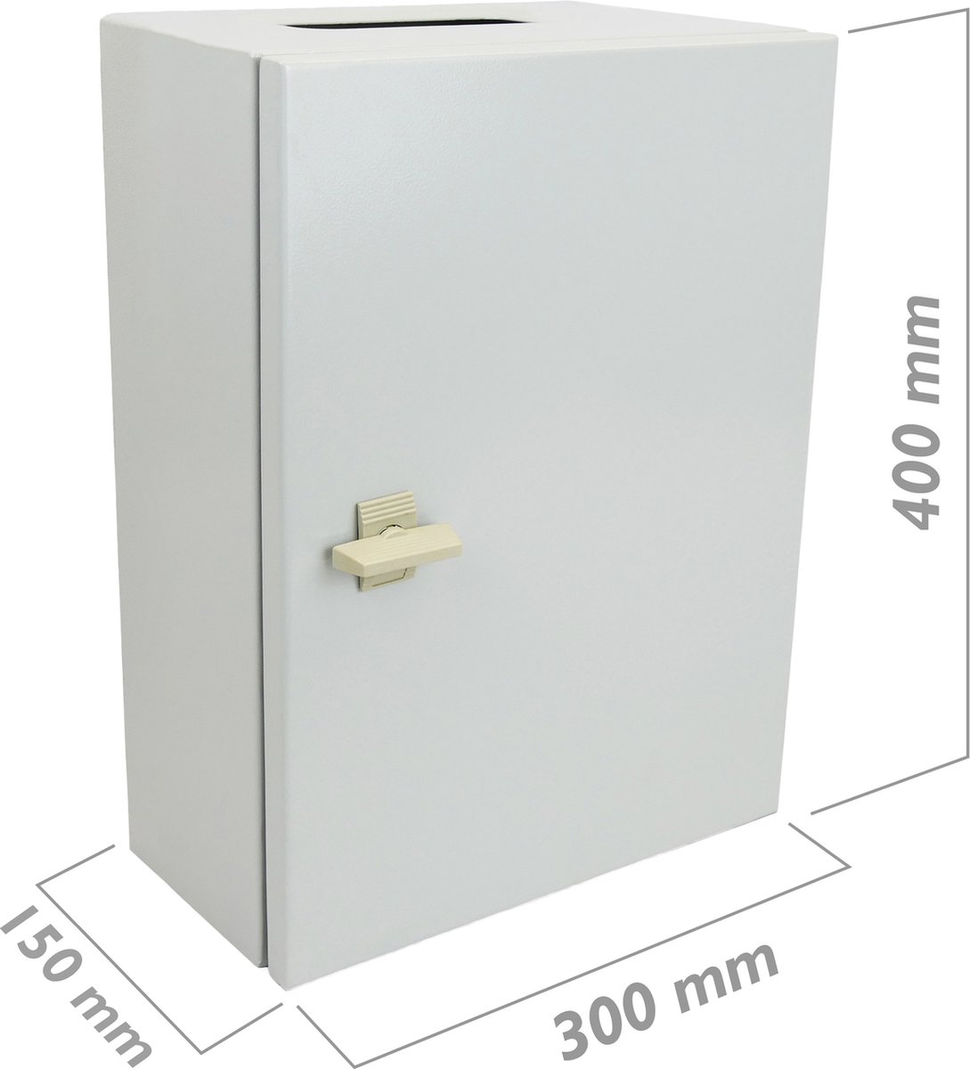 Lege Groepenkast - 600x400x200mm - Velvalux Panoboxpro - Transparant Deksel - Installatiekast - Kunststofkast - Waterdicht IP65 | BES LED