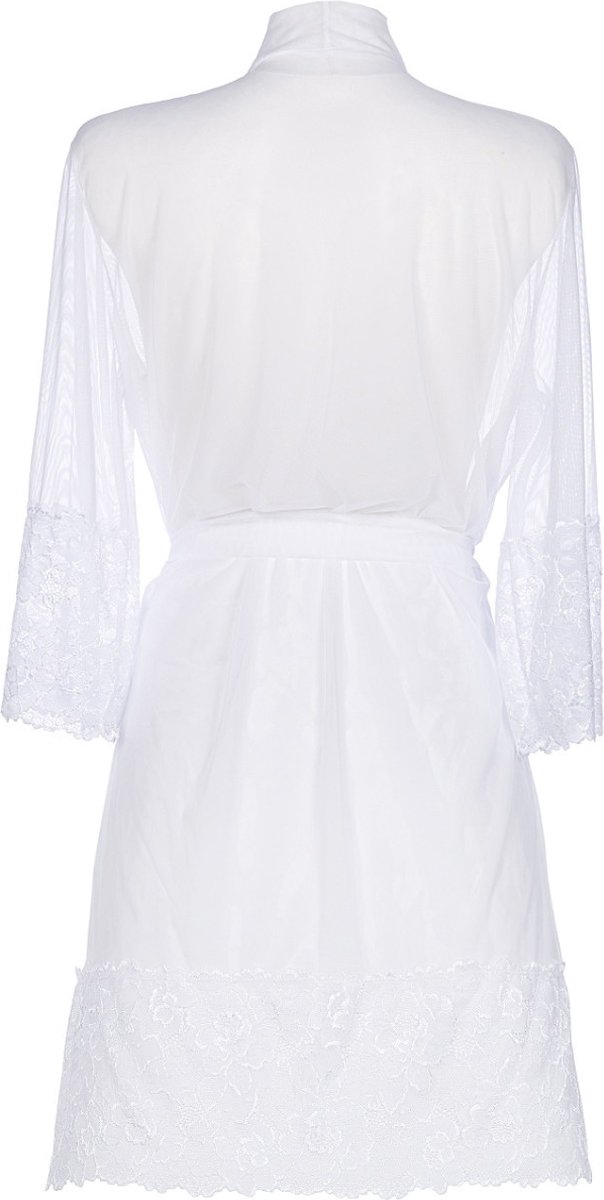 V-8850 robe de chambre blanche | bol