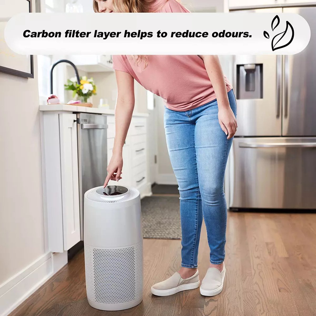 AP200 Luftfilter-Ersatz (2 Stück) – Kompatibel Mit Instant Air Purifier, 4-stufig Mit H13 HEPA & Aktivkohle