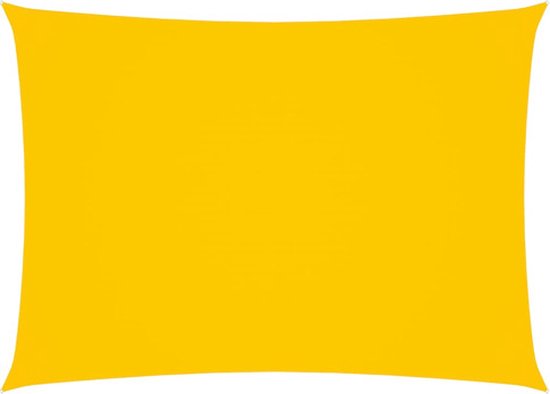 VDXL Zonnescherm rechthoekig 2x4 m oxford stof geel