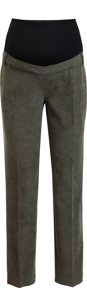 PIETRO Brunelli TROUSERS HARRY VELVET TAPERED GRAPE LEAF XS