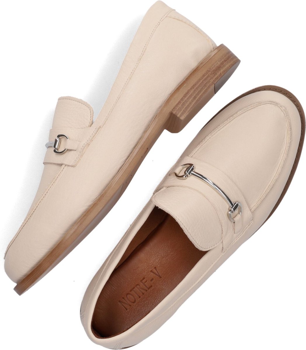 Notre-V 796030 Loafers - Instappers - Dames - Wit - Maat 40 | bol.com