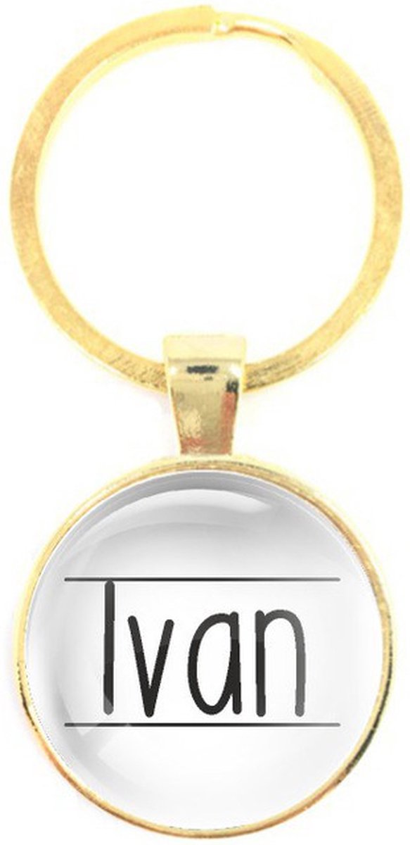 Sleutelhanger Glas - Ivan
