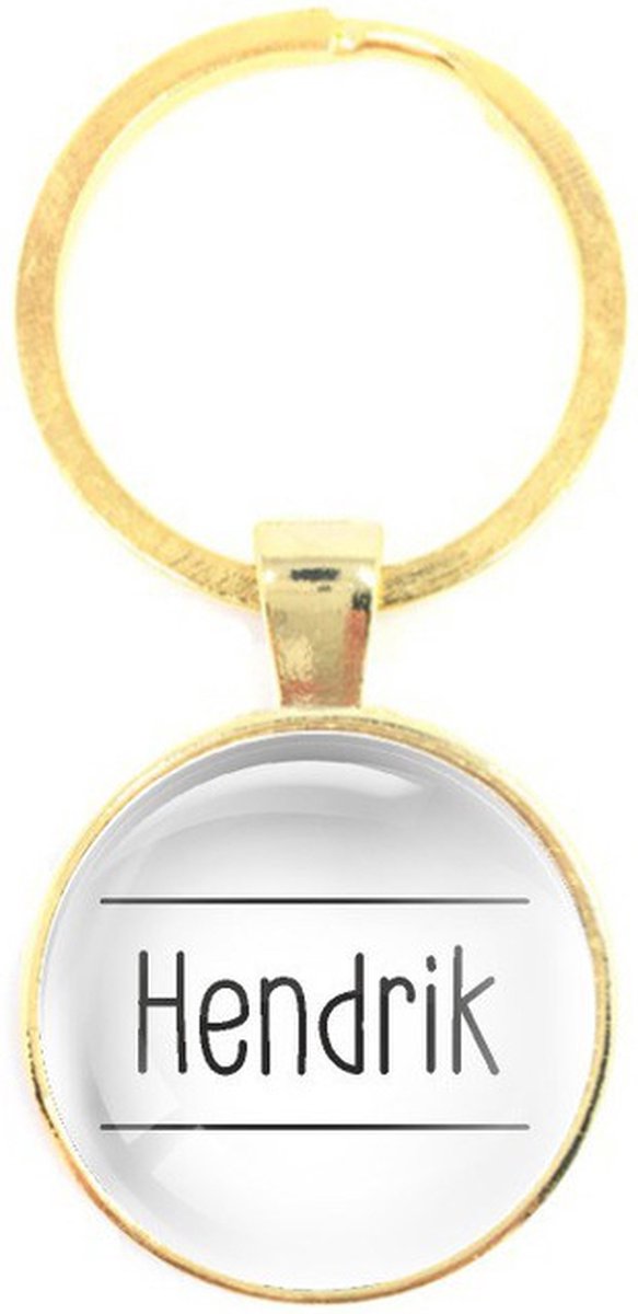 Sleutelhanger Glas - Hendrik