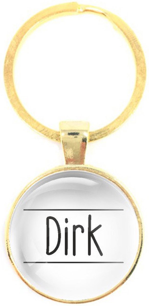 Sleutelhanger Glas - Dirk