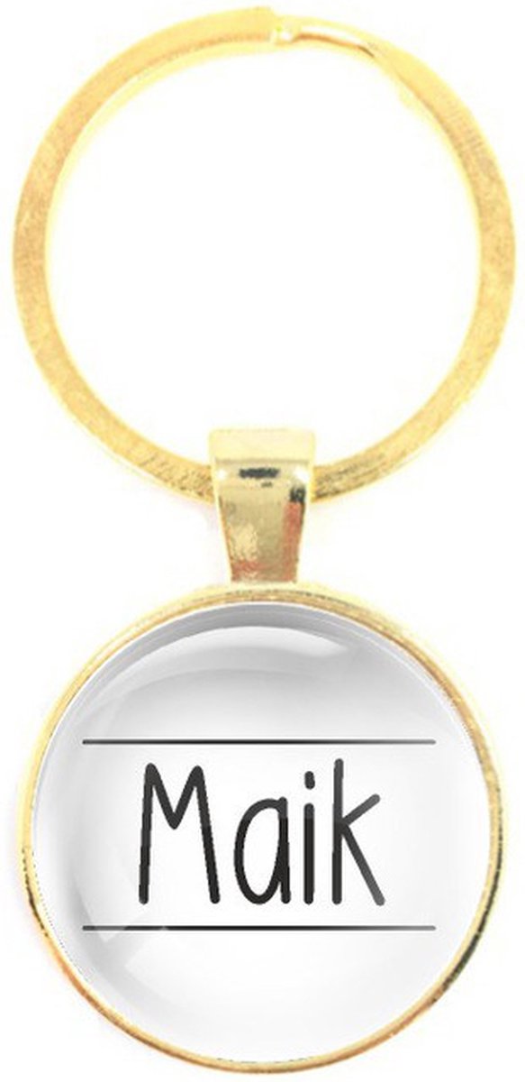 Sleutelhanger Glas - Maik