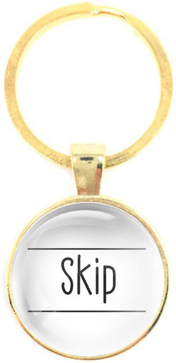 Sleutelhanger Glas - Skip