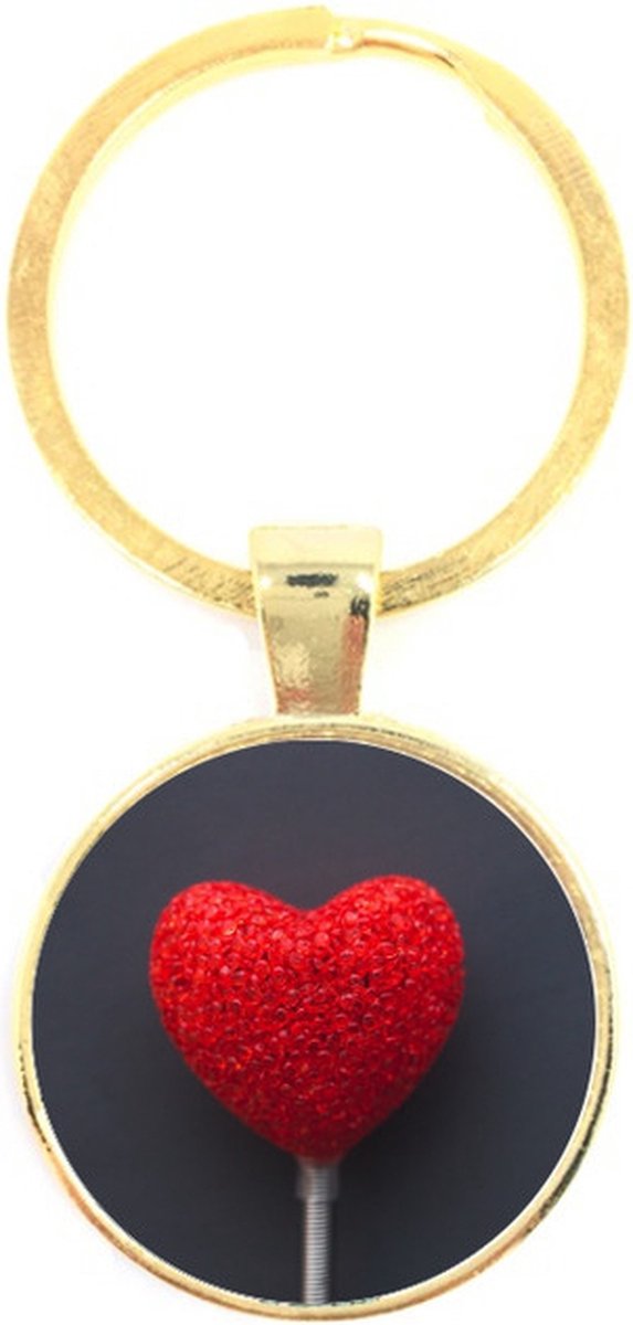 Sleutelhanger Glas - Liefde