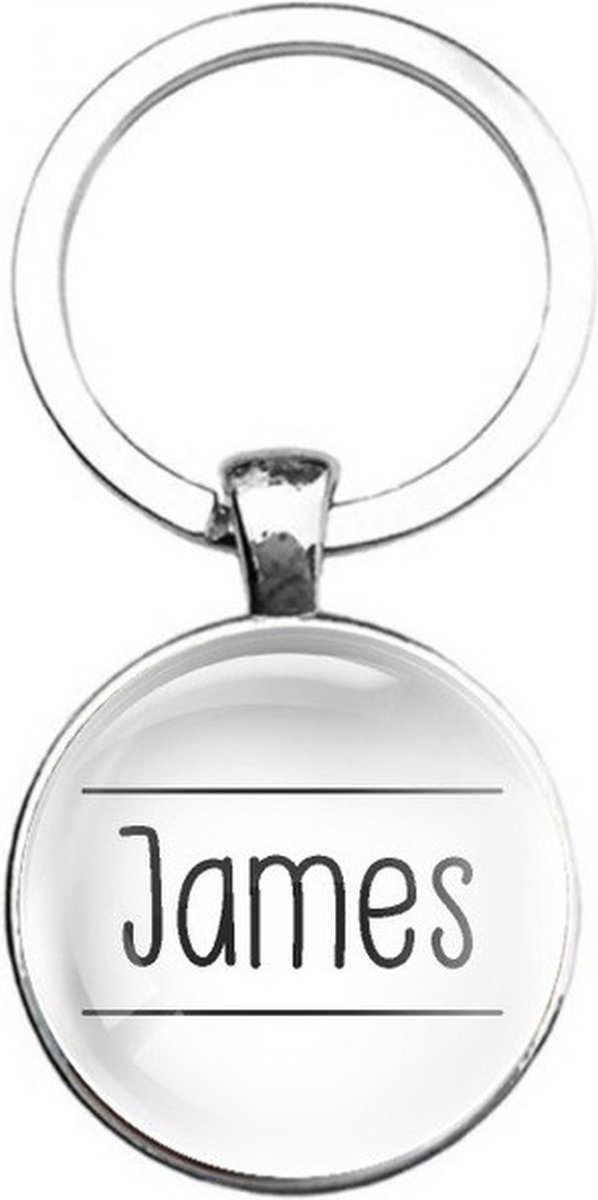 Sleutelhanger Glas - James