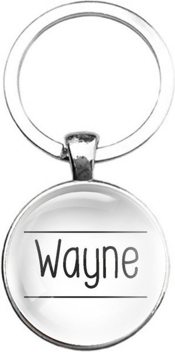 Sleutelhanger Glas - Wayne