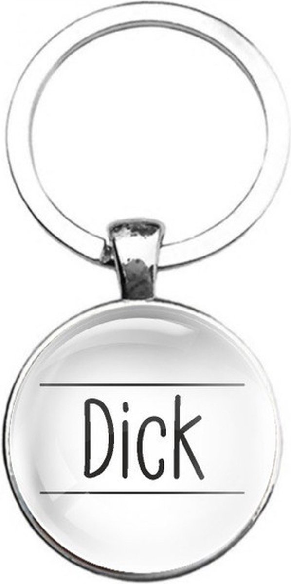 Sleutelhanger Glas - Dick