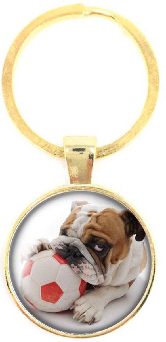 Sleutelhanger Glas - Hond