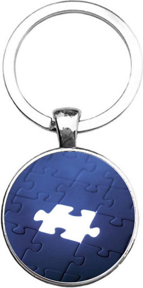 Sleutelhanger Glas - Puzzel
