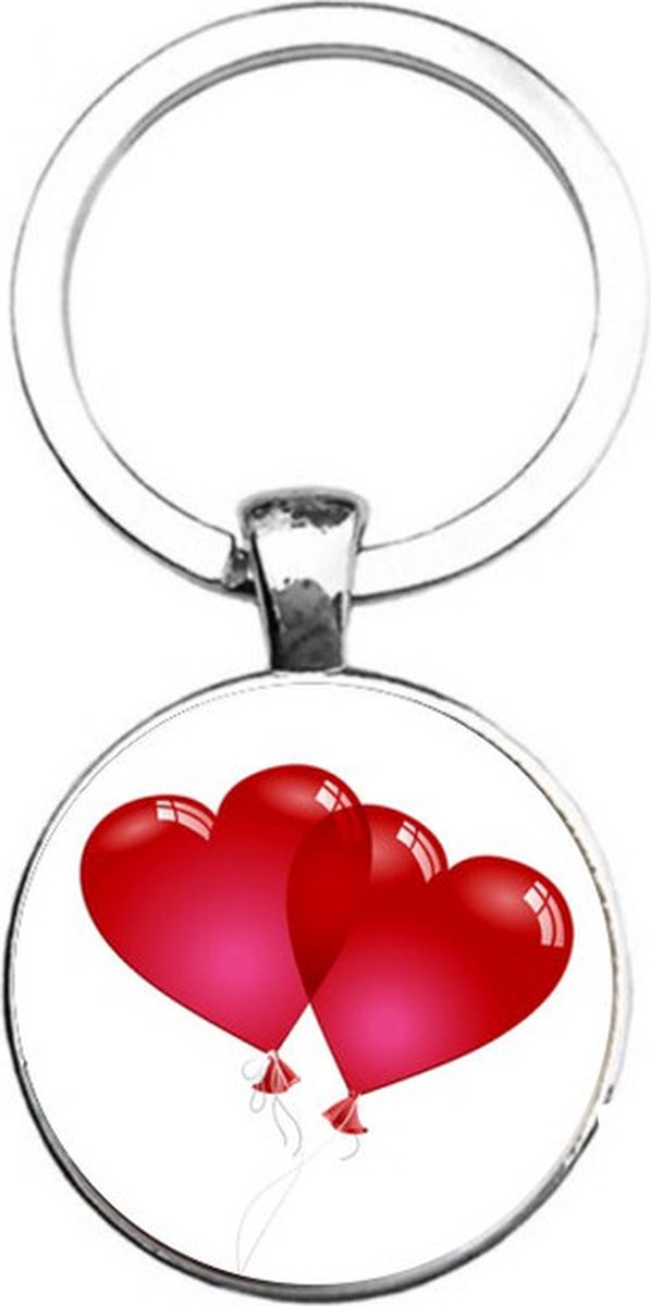 Sleutelhanger Glas - Liefde