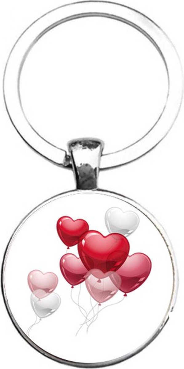 Sleutelhanger Glas - Liefde