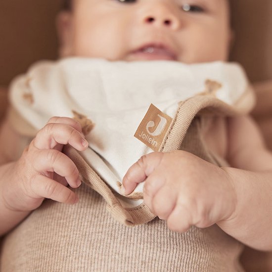 Jollein Slab Bandana Teddy Bear - 2 Pièces - GOTS