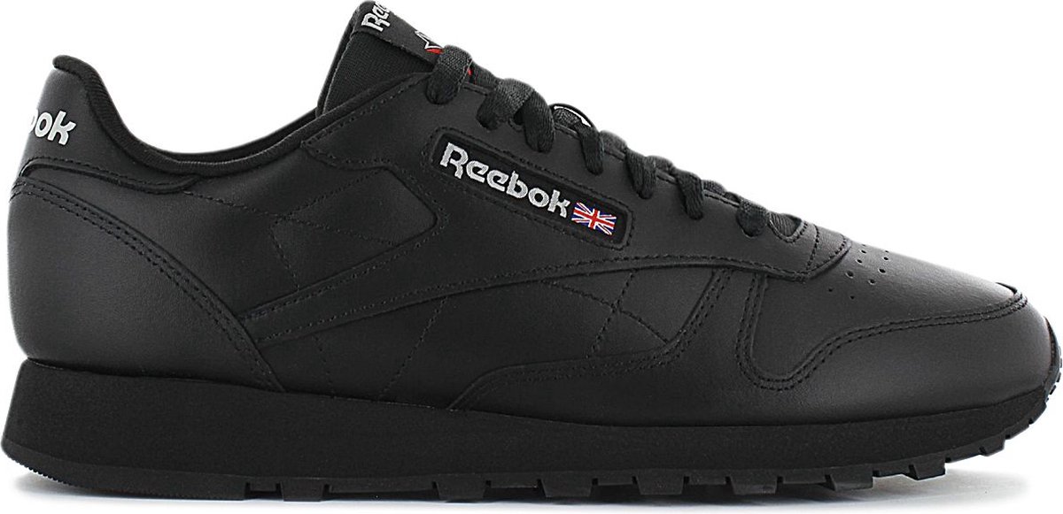 Reebok Classic Leather CL LTHR - Sneakers Schoenen Sportschoenen Leer Zwart  GY0955 - | bol.com