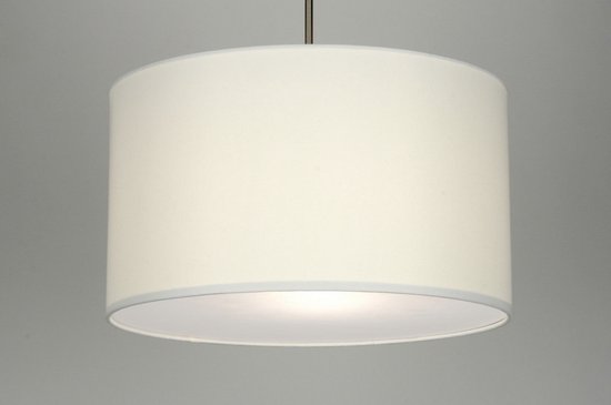 Lumidora Hanglamp 30379 - E27 - Wit - Stof - ⌀ 40 cm